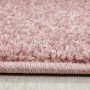 Detailansicht: Ayyildiz Kurzflorteppich Ata 7000 in Rosa, Teppichboden nah.