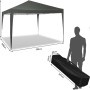 WOLTU Pavillon Pop-Up Wasserdichter Sonnenschutz 3 x 3 m Grau_3