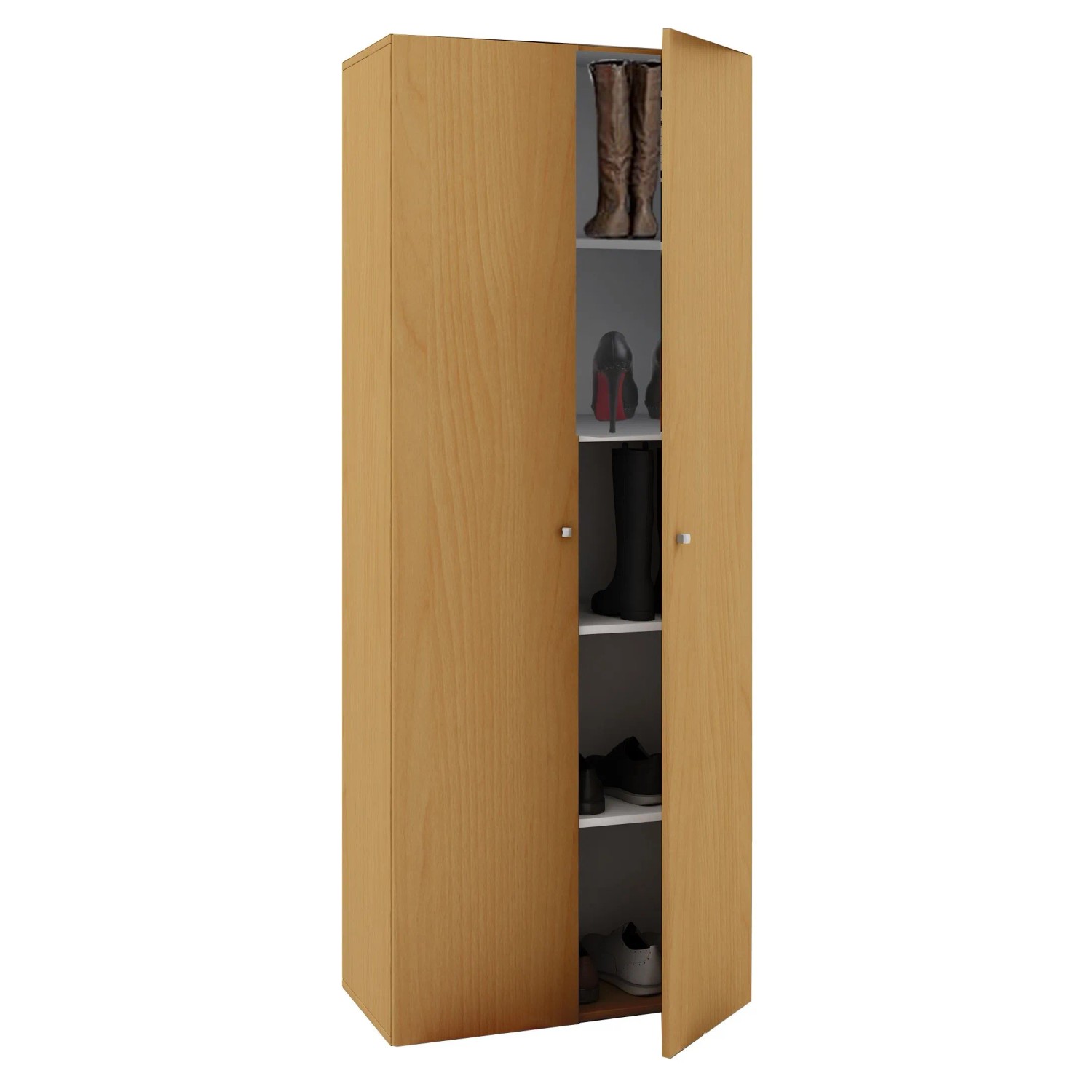 VCM Schuhschrank Vandol Buche