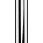 Hettich Tischbein, Ø 30 mm, 400 mm hoch, Chrom-Optik. Möbelbein für Tische.