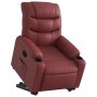 vidaXL Relaxsessel mit Aufstehhilfe Weinrot Kunstleder 3206603