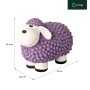 VERDOBA Bunte Mini Schafe Gartenfiguren Pastell Violett_2