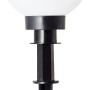 Weiße LED-Gartenleuchte Thore mit Erdspieß, 8W, für stimmungsvolle Außenbeleuchtung.