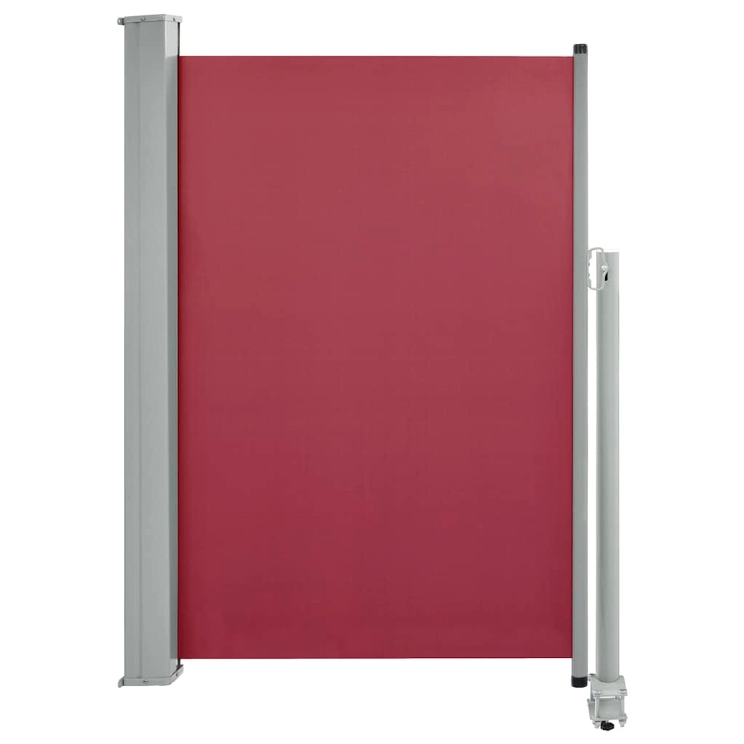 furnicato Ausziehbare Seitenmarkise 120x300 cm Rot günstig online kaufen