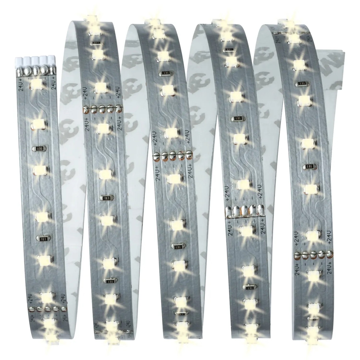 Paulmann MaxLED 500 LED-Strip Basis-Set, 1,5m, warmweiß, für flexible Raumbeleuchtung.