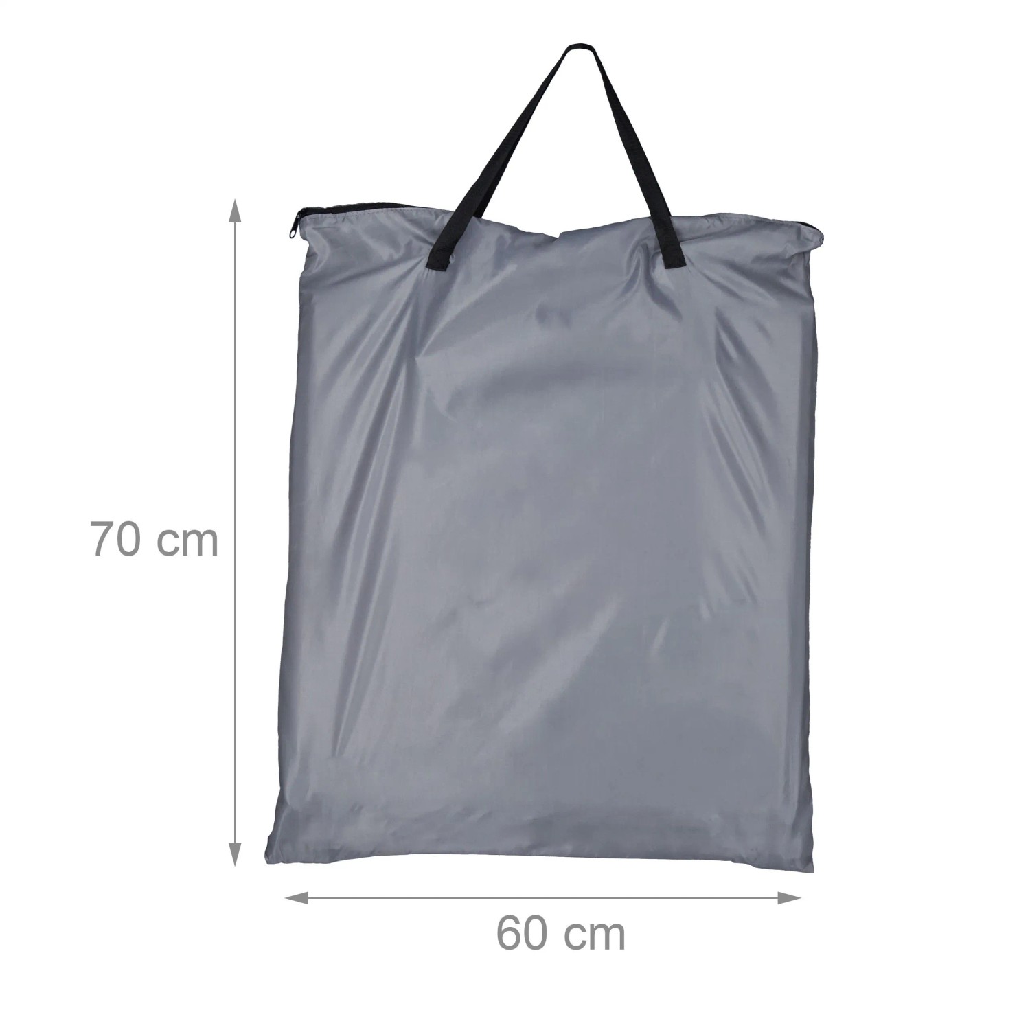 Relaxdays Strandmatte XXL Kunststoff Metall Grau Mit Kopfkissen Höhenverstellbar 195 cm x 60 cm x 4 cm 3 kg_5