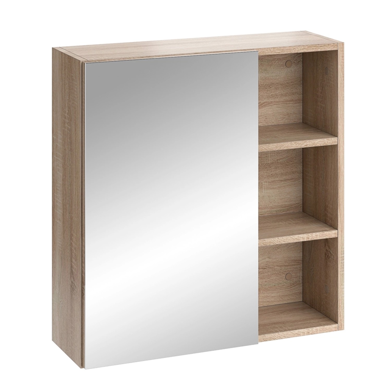 Vicco Badspiegelschrank Senyo Sonoma 62 x 64 cm günstig online kaufen