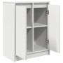 vidaXL Sideboard Weiß 57x34x76 cm Holzwerkstoff 861616_5