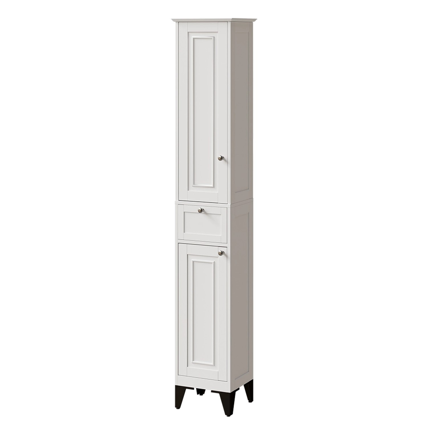 Vicco Hochschrank Vanity Weiß 32 x 175 cm