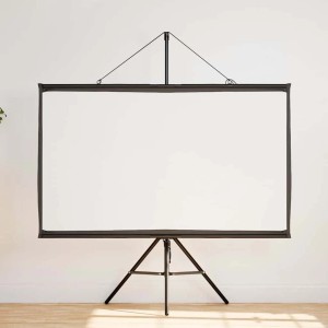vidaXL Projektionsleinwand mit Stativ 60 Zoll 16:9 4101046