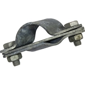 Anschlussstück für Tiefenerder 25 mm, feuerverzinkt, zur Erdung von Leitern.