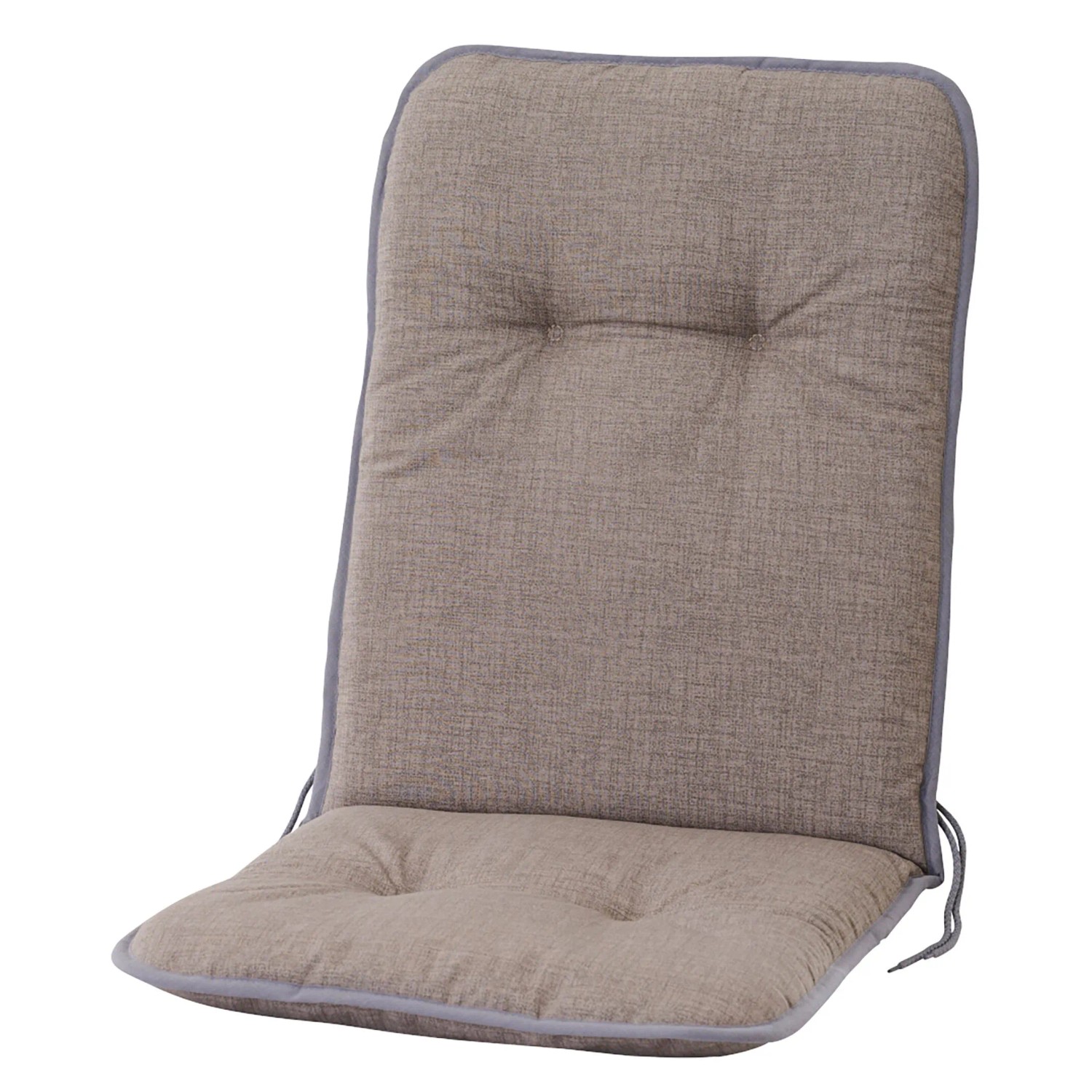Siena Garden Sesselauflage Elda 100 cm x 47 cm x 6 cm Taupe