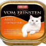 Vom Feinsten Katzen-Nassfutter Adult Geflügel & Kalb, 100g Schale.