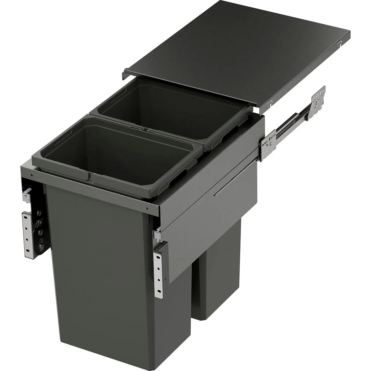 Vauth-Sagel Abfalltrennsystem Envi Space Xx Pro Korpusbreite 450 mm Lava