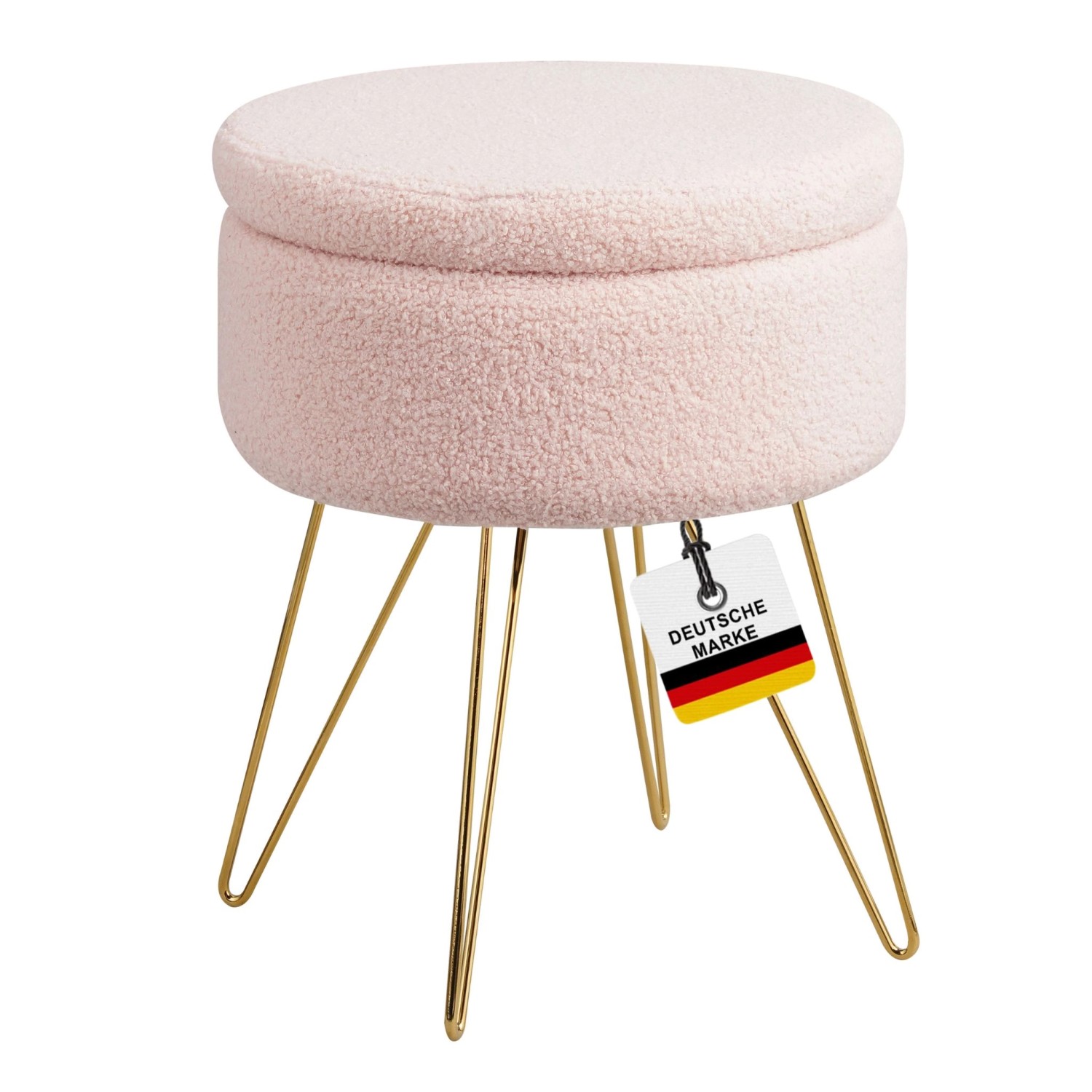 Albatros Hocker CANNES Sherpa Bezug Rosa günstig online kaufen
