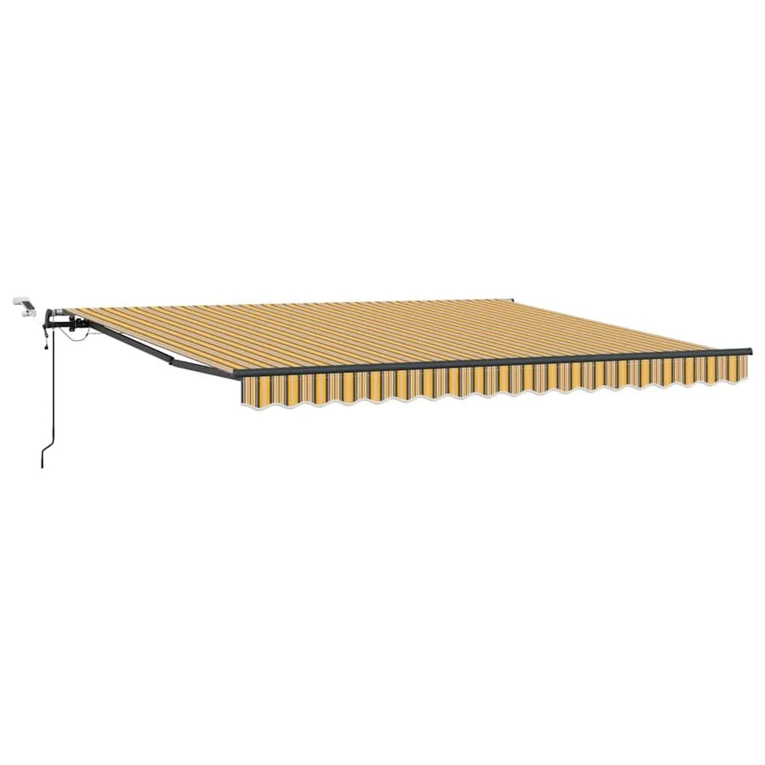 vidaXL Markisenstoff mit Mehrfarbig 400 x 350 cm Polyester 3330774