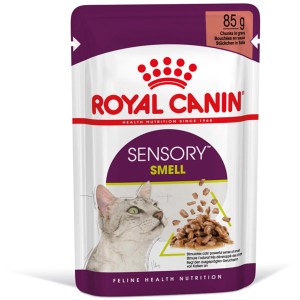 Royal Canin Sensory Smell Katzen-Nassfutter, 85g Beutel für wählerische Katzen.