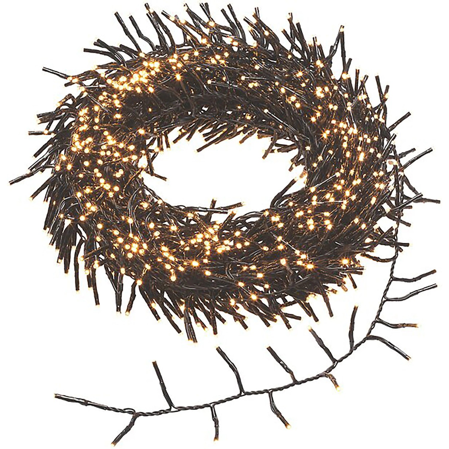 LED-Büschellichterkette 1.152 LEDs Warmweiß