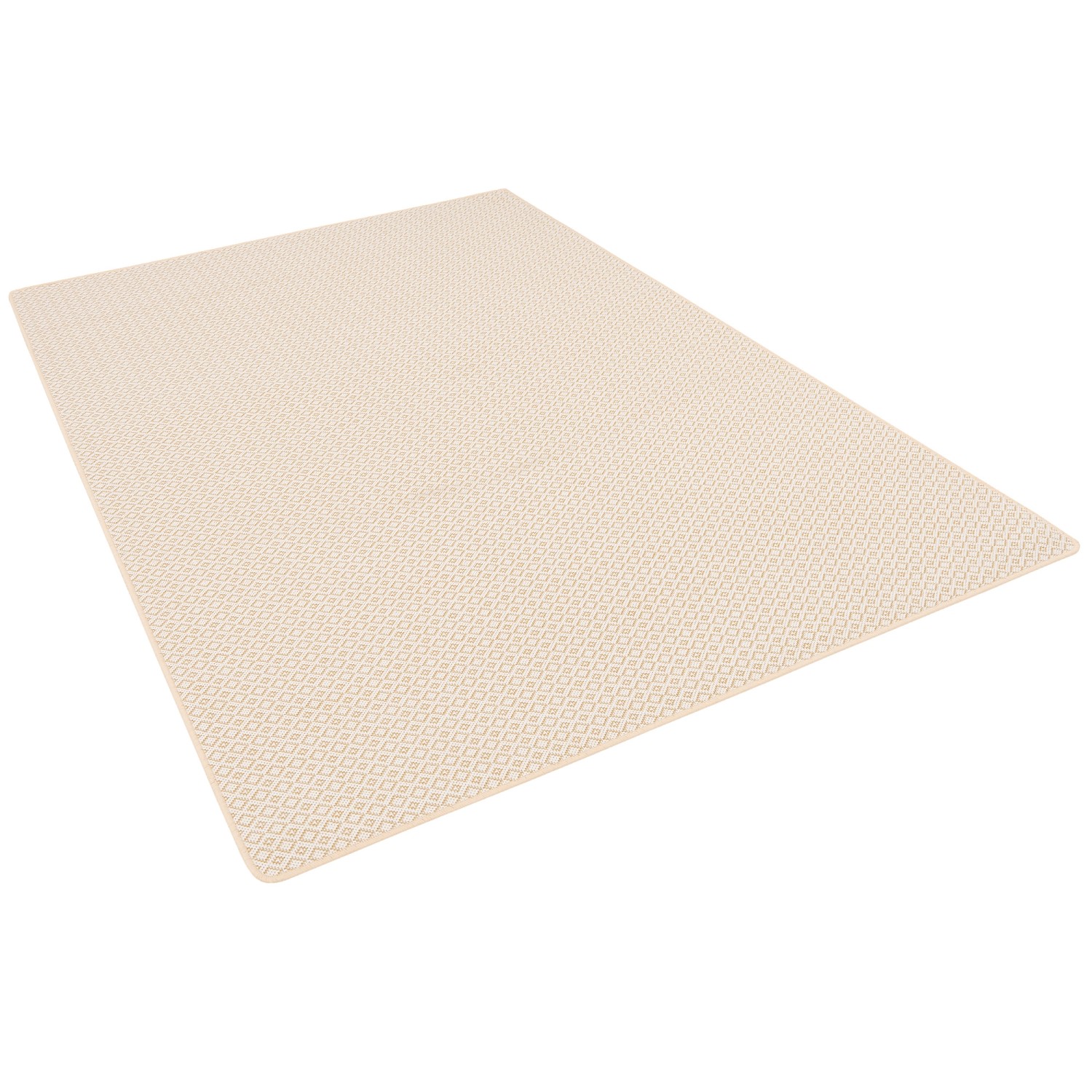Snapstyle In & Outdoor Teppich Flachgewebe Oslo Honig Trend 160x160cm günstig online kaufen