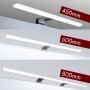 Kalb LED Badleuchten in Chrom, verschiedene Längen für Spiegel und Schrank.