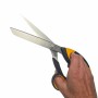 FINNY Tec X Aramid Schere (25cm) in Hand, geeignet für Glasfaser, Carbon und Aramidgewebe.