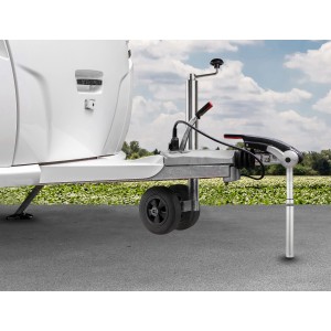 Eal Deichselwaage aus Alu zur Messung der Stützlast von Anhängern bis 100 kg.