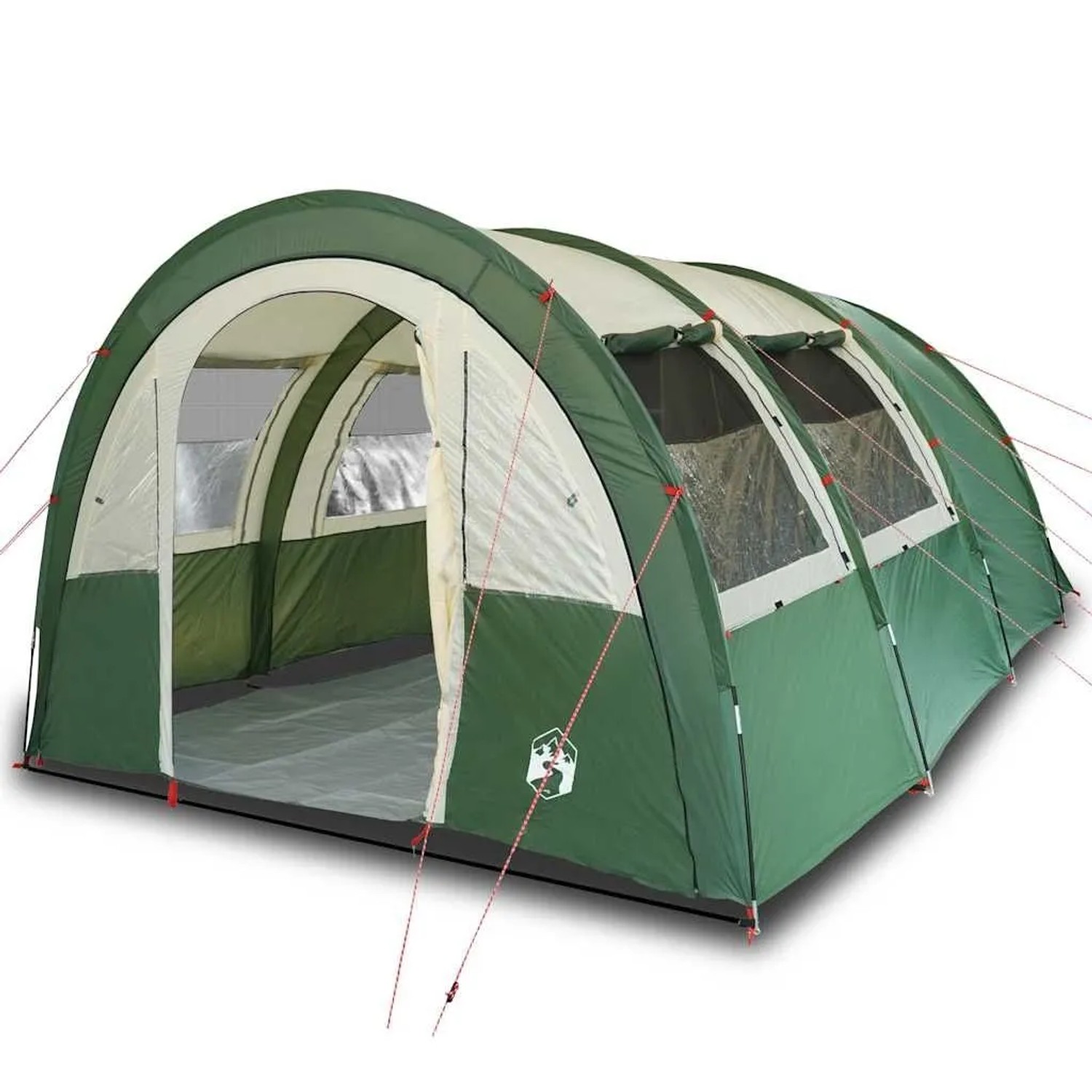 Furnicato Campingzelt Tunnel Grün 210 X 280 X 175 Cm