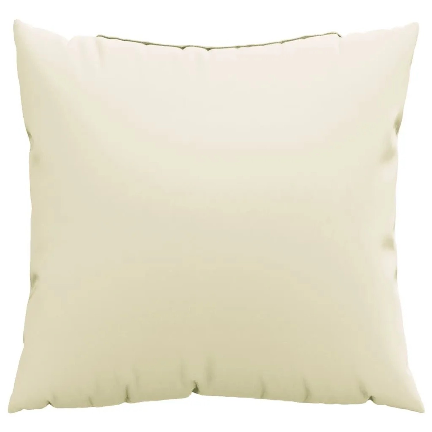 vidaXL Sofakissen 4 Stk Creme 50x50 cm Stoff 360383