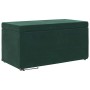 vidaXL Hocker Dunkelgrün 81 x 41 x 40 cm Samt und Engineering Holz 876782
