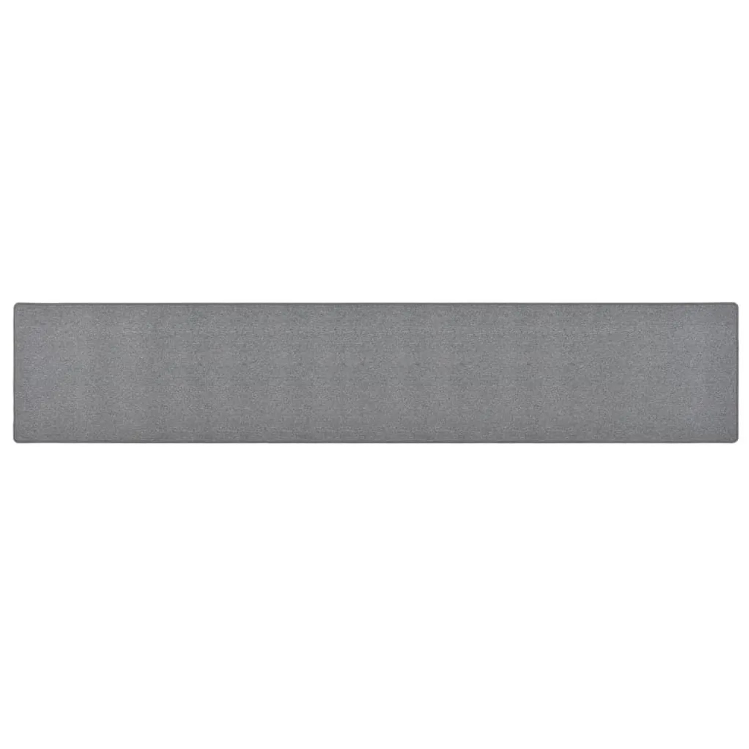 vidaXL Teppichläufer Dunkelgrau 50x300 cm 326972