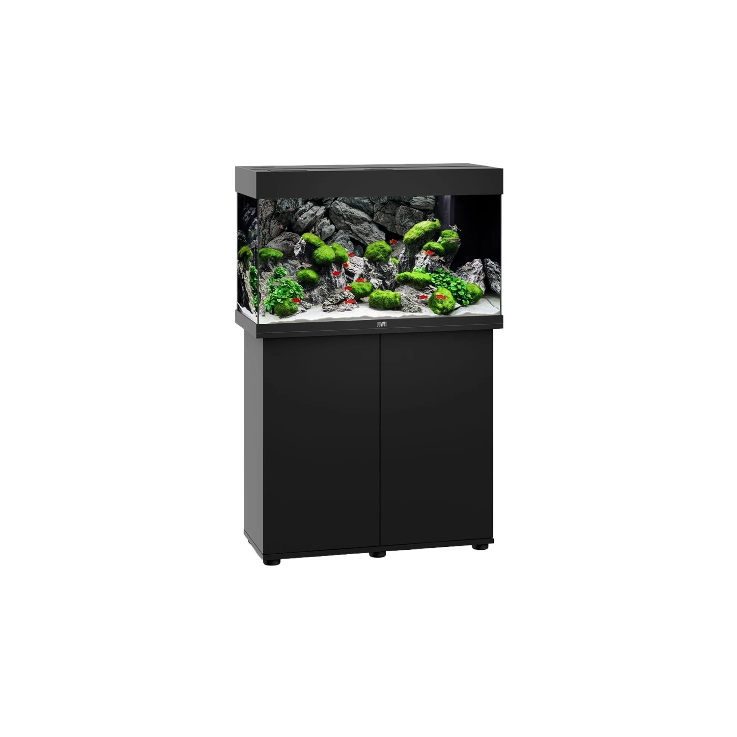Juwel LED-Aquarium-Kombination Rio 125 Schwarz 125,