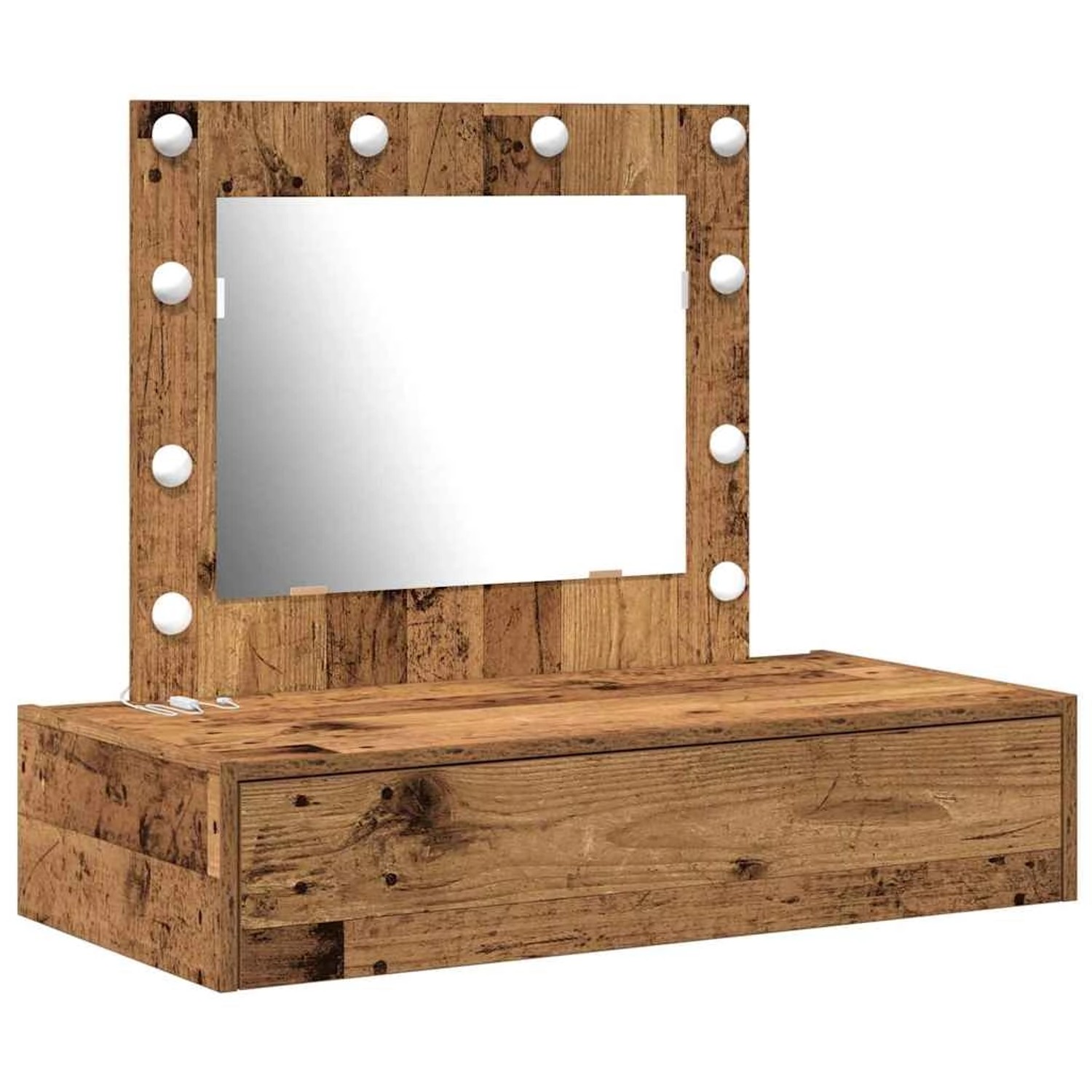 vidaXL Schminktisch mit Schubladen Braun 83 x 40 x 70 cm Holzwerkstoff 8652 günstig online kaufen