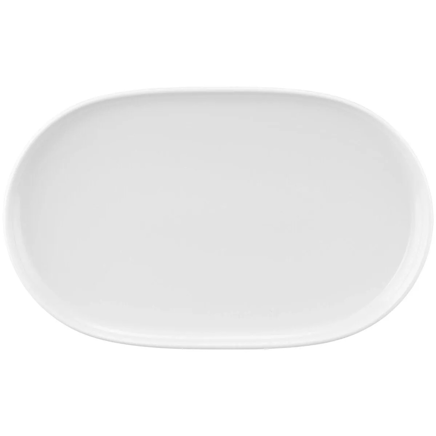 Seltmann Weiden Sento Home Servierplatte 38 x 24 cm Weiß