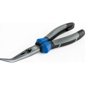 LUX Telefonzange Professional Englisch, 200 mm, mit gebogenen Backen und 3-Komponentengriff.