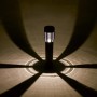 Solar-LED-Leuchte Comaro, 4er-Set, Ø 7 cm, für stimmungsvolle Außenbeleuchtung.