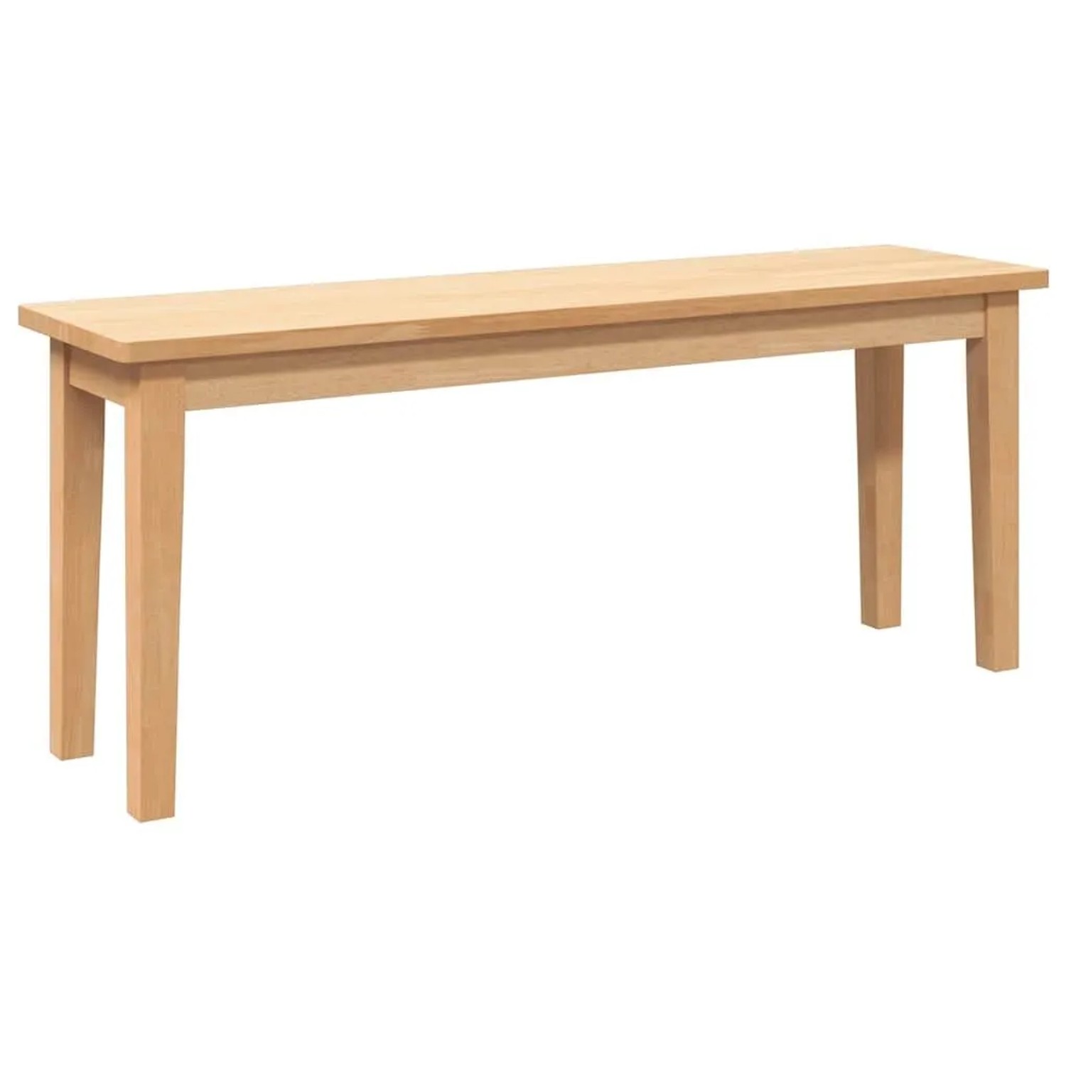 vidaXL Bank 110 cm Massivholz Gummibaum 4102604