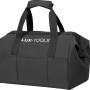 Schwarze LUX-TOOLS Tragetasche für Akku-Maschinenset, ideal für Bohrschrauber, Stichsäge und Winkelschleifer.