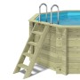 ALTANKA Holzpool Nemo 7,3x3,97 Höhe 1,45 m auf Rahmen ohne Betonierung BAS7305OSPU_8