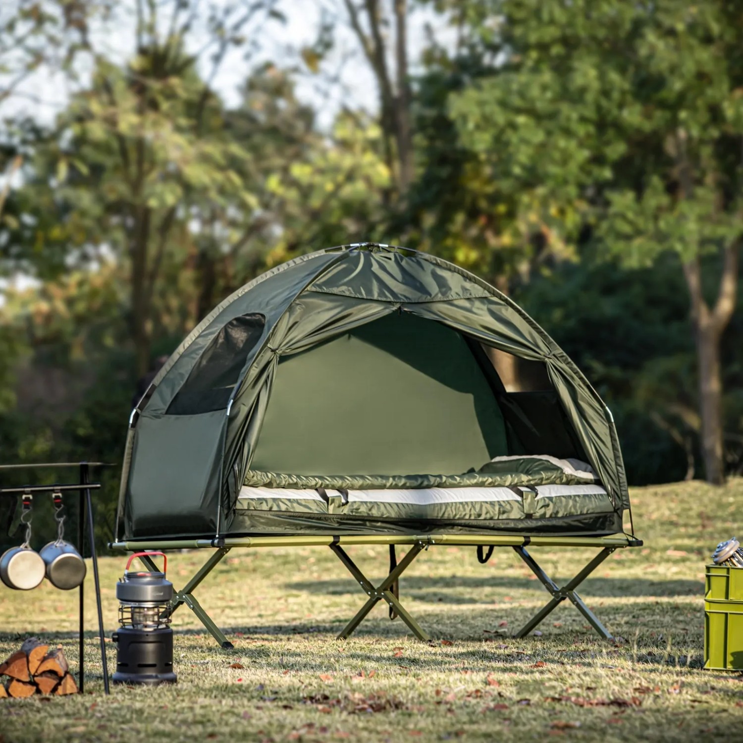 pomoly zelt Hot Tent Bushcraft Zelt, STOVEHUT 20 Ultraleichter Unterstand mit 4 Stangen für 1-2 Personen Camping, Wandern, Rucksackreisen (Blaugrau) : Stellplatz Standard - Camping snowboard: women's goggles Color:Black / Purple