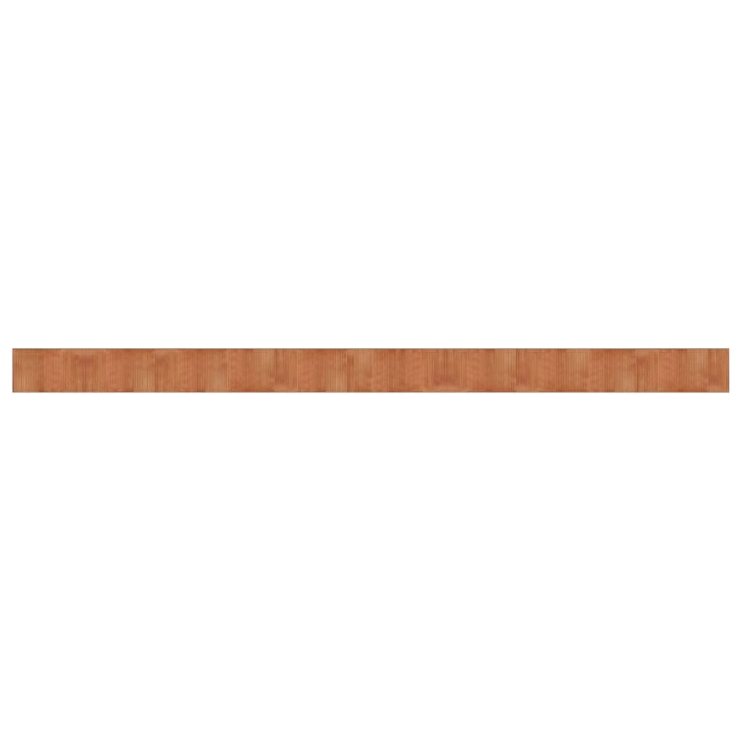 vidaXL Teppich Rechteckig Braun 60x1000 Cm Bambus 2152574 günstig online kaufen