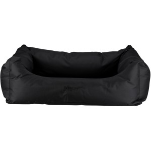 Schwarzes Jollypaw Hundebett Jannis, 100x80 cm, robust und wasserabweisend.