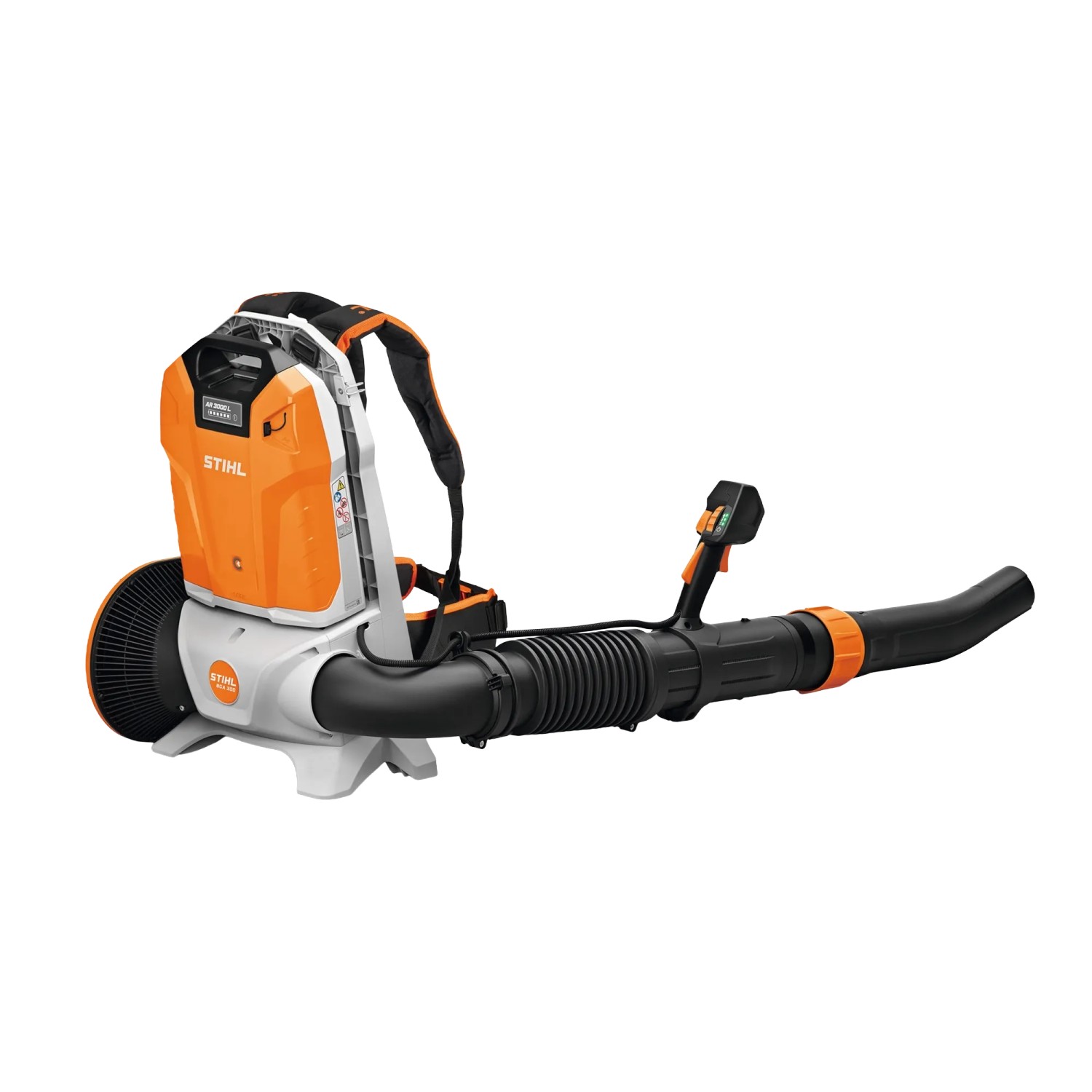 Stihl Akku-Blasgerät BGA 300 ohne Akku und Ladegerät Orange-Grau