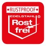 Symbol: Rostfreier Edelstahl für Burg-Wächter Briefkasten Seattle.