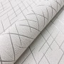 Newroom Vliestapete Saira Silver Linien Modern FSC®