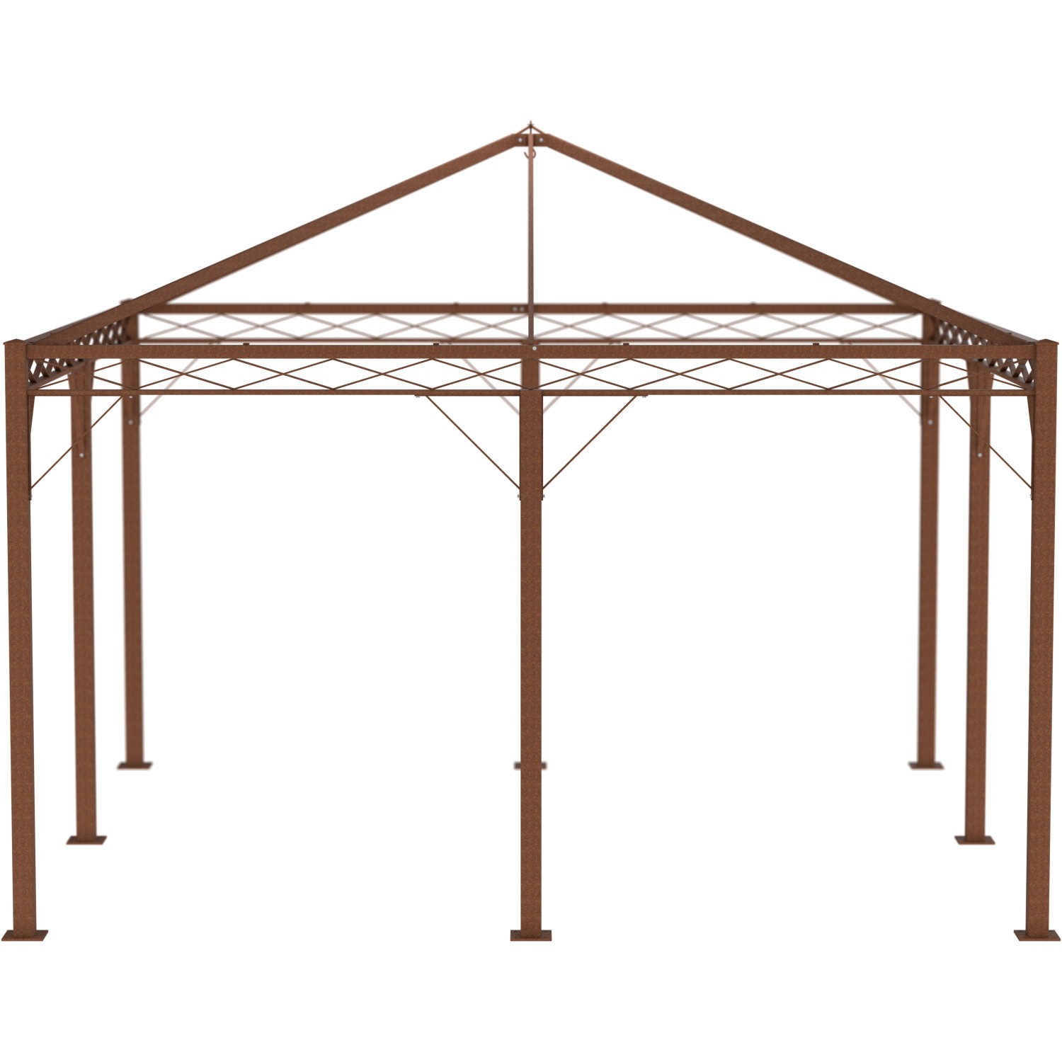 Eleo Pavillon Torino 310,5 cm x 408 cm x 408 cm Unbeschichtet günstig online kaufen