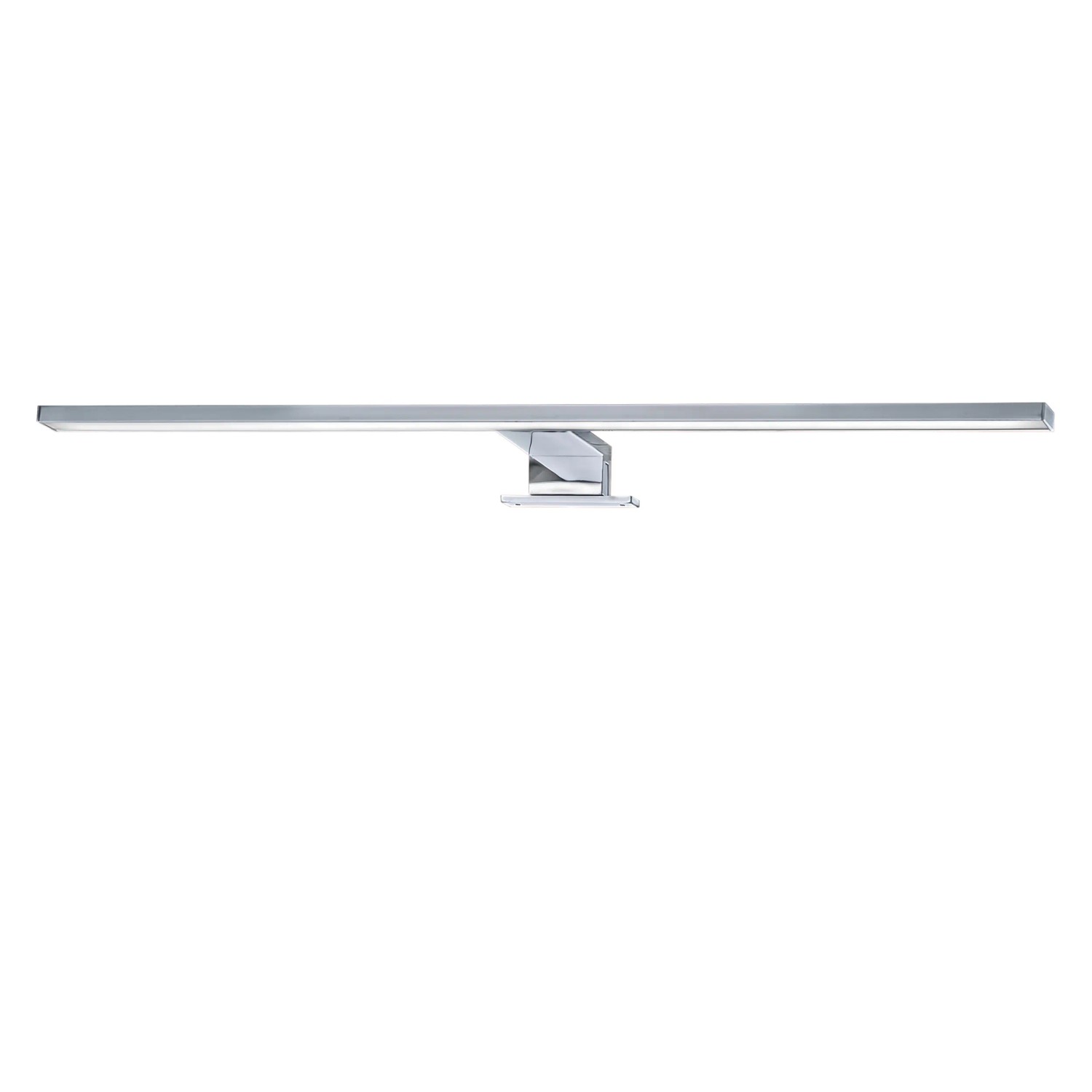 Briloner LED Spiegelleuchte Neutralweiß Spritzwasserschutz 60 cm Chrom