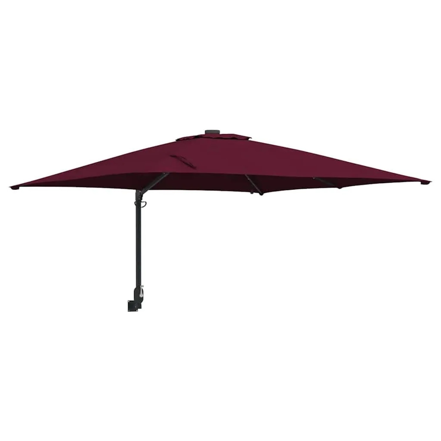 vidaXL Gartenparasol Bordeauxrot 248,5 x 247,5 x 160 cm Stoff 42003255 günstig online kaufen