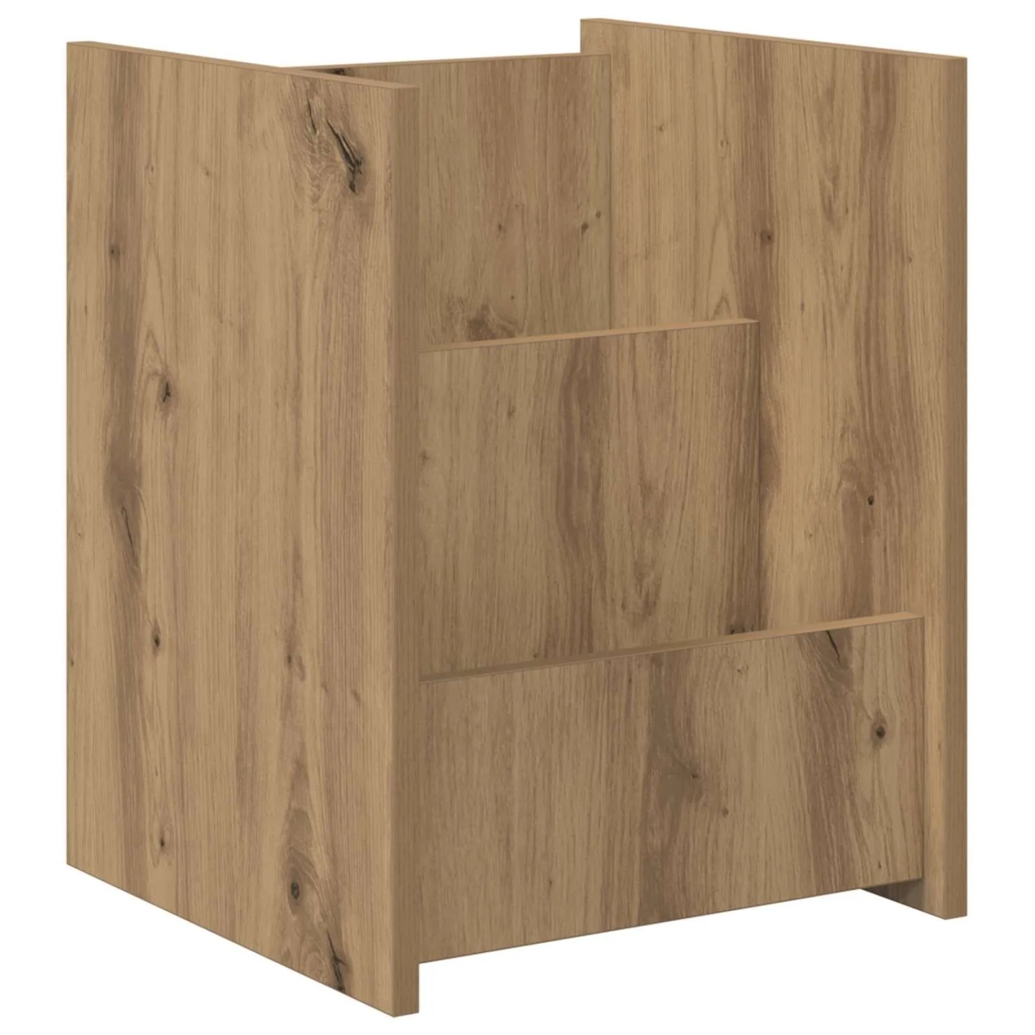 vidaXL Magazinregal Artisan-Eiche 35 x 35 x 45 cm Holzwerkstoff 890871