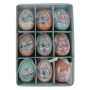 Disney Osterei-Set Stitch, 9-teilig, mehrfarbig. Perfekt für die Osterdekoration.