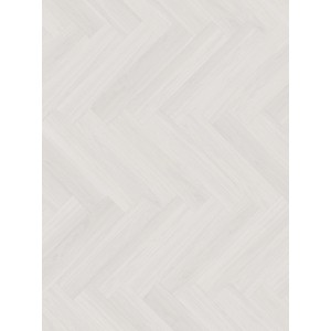 Parador Vinylboden Trendtime 3, Oxford Eiche Weiß, Fischgrätmuster, seidenmatte Struktur.